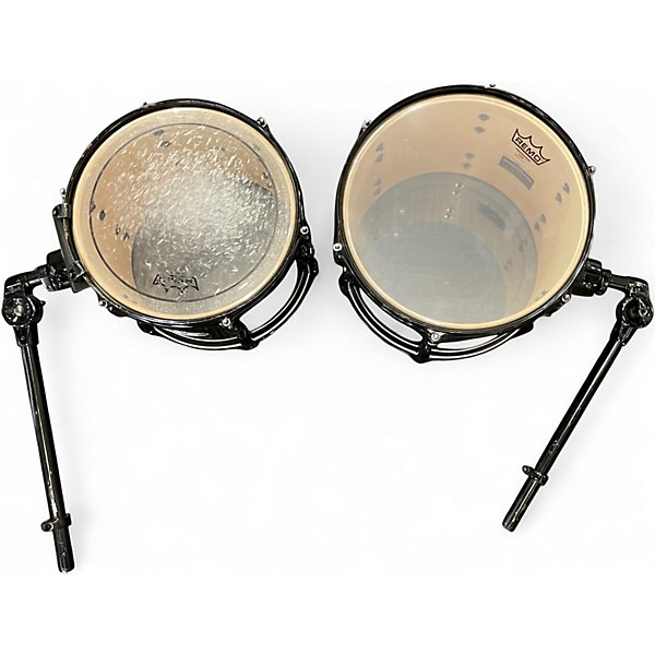 Used Pearl 7 Piece Vision 7-Piece Kit Black Drum Kit