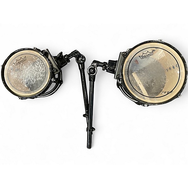 Used Pearl 7 Piece Vision 7-Piece Kit Black Drum Kit