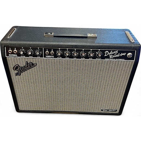 Used Fender Tone Master Deluxe Reverb Guitar Combo Amp