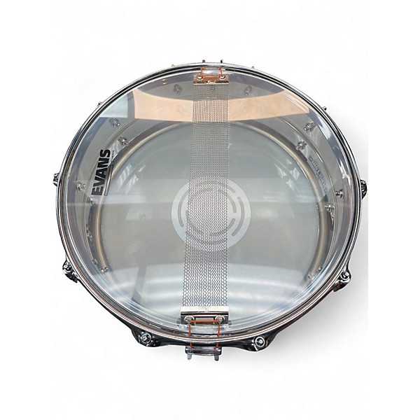 Used Pearl 14X5.5 Sensitone Snare Chrome Drum