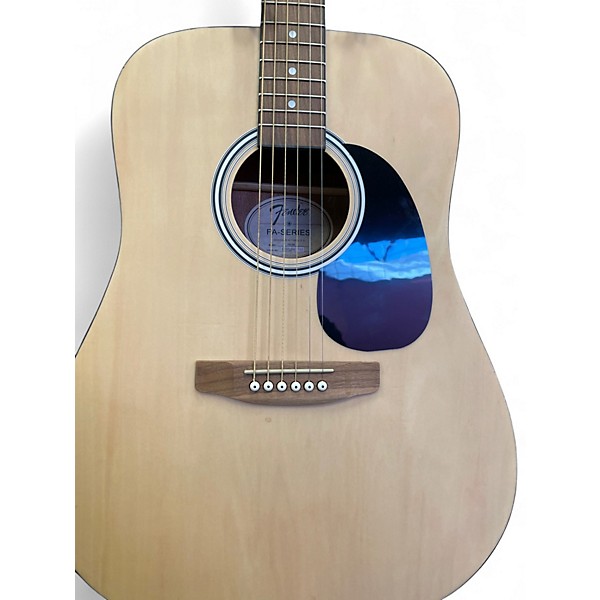 Used Fender FA25 Natural Acoustic Guitar
