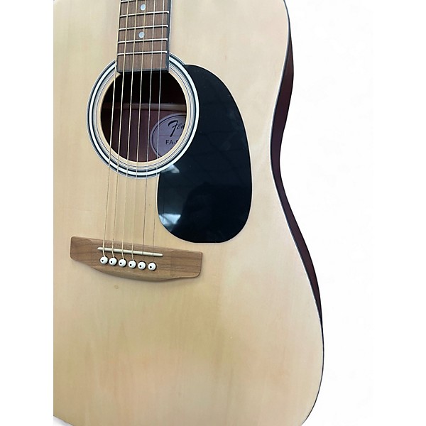 Used Fender FA25 Natural Acoustic Guitar