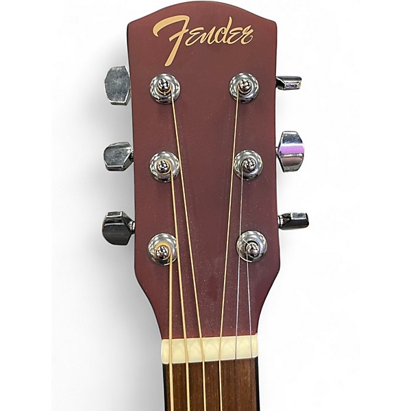 Used Fender FA25 Natural Acoustic Guitar