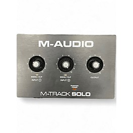 Used M Audio M-TRACK SOLO Audio Interface