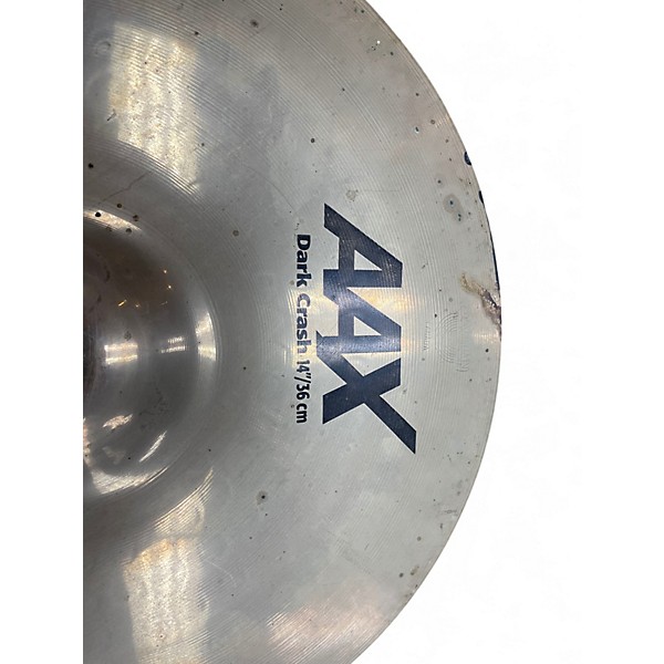 Used SABIAN 14in AAX Series Dark Crash Cymbal