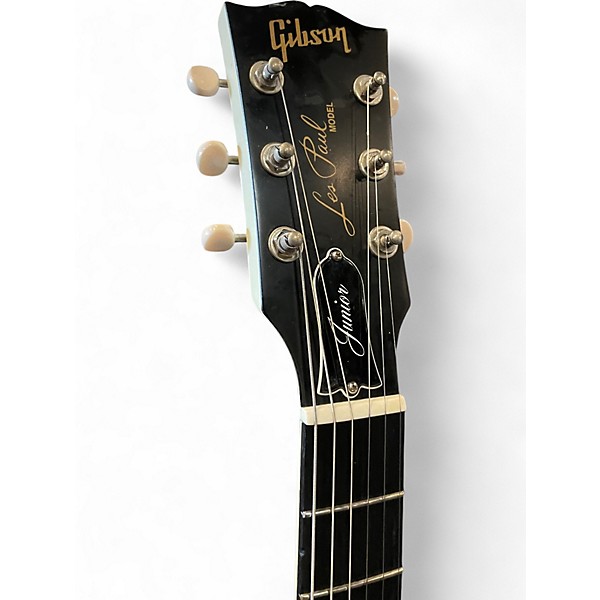 Used 2011 Gibson Les Paul Junior Antique White Solid Body Electric Guitar