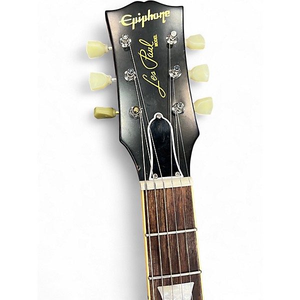 Used Epiphone 1959 Reissue Les Paul Standard 2 Tone Sunburst Solid Body Electric Guitar