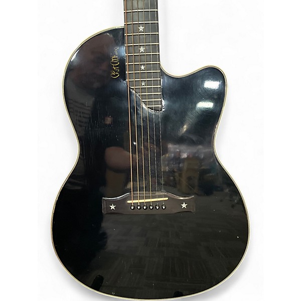 Vintage 1999 Gibson Chet Atkins SST Black Solid Body Electric Guitar