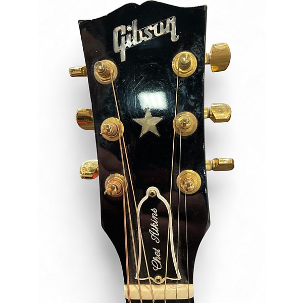 Vintage 1999 Gibson Chet Atkins SST Black Solid Body Electric Guitar