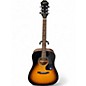 Used Epiphone dr r 2 Color Sunburst Acoustic Guitar thumbnail