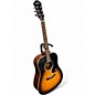 Used Epiphone dr r 2 Color Sunburst Acoustic Guitar