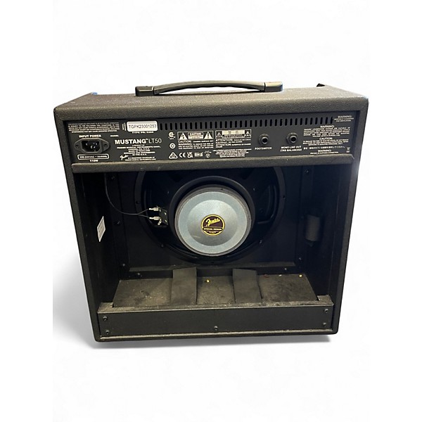 Used Fender Mustang LT50 50W 1x12 Guitar Combo Amp