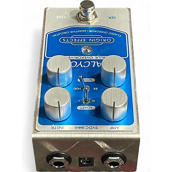 Used Origin Effects Halcyon Blue Overdrive Effect Pedal