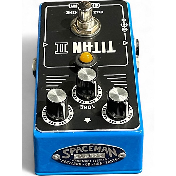 Used Spaceman Effects Titan II Fuzz Machine Effect Pedal
