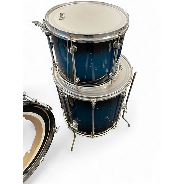 Used Mapex 4 Piece MARS PRO Blue Burst Drum Kit