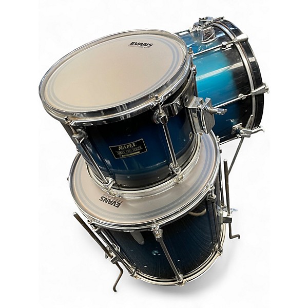 Used Mapex 4 Piece MARS PRO Blue Burst Drum Kit