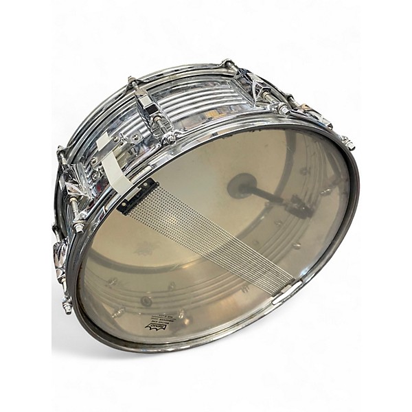Used Cb700 14X6 SNARE Chrome Drum