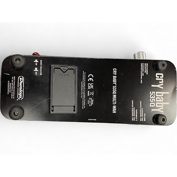 Used Dunlop 535Q Cry Baby Multi-Wah Effect Pedal
