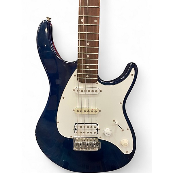 Used Peavey EXP RAPTOR PLUS Blue Burst Solid Body Electric Guitar