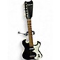 Vintage 1960s Silvertone 1448 Black Solid Body Electric Guitar thumbnail
