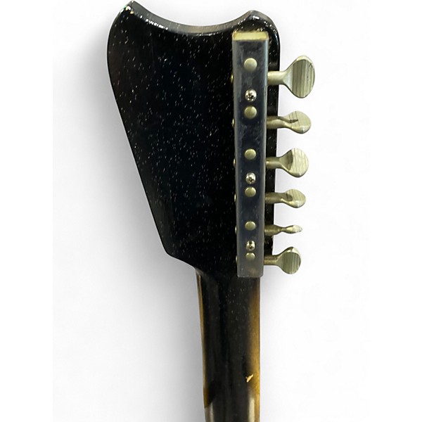 Vintage 1960s Silvertone 1448 Black Solid Body Electric Guitar