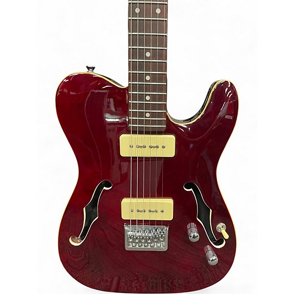 Used Ivy ITF-400 WINE RED Hollow Body Electric Guitar