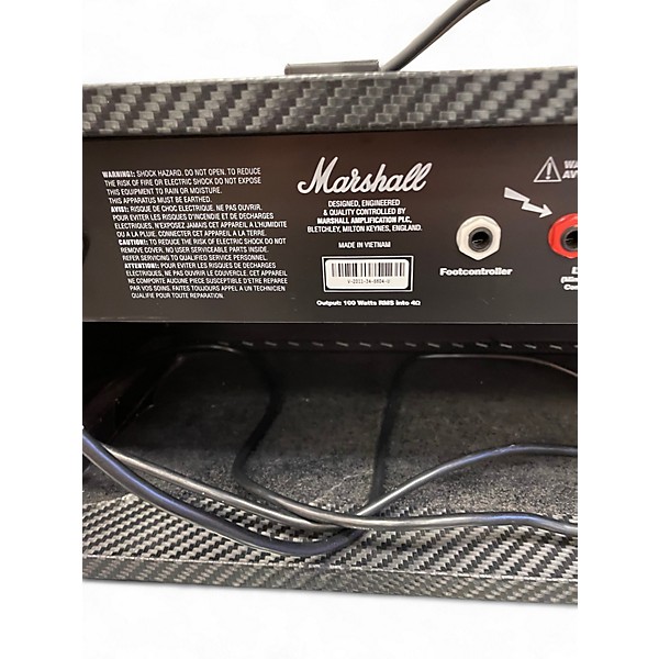 Used Marshall MG100HCFX 100W Solid State Guitar Amp Head