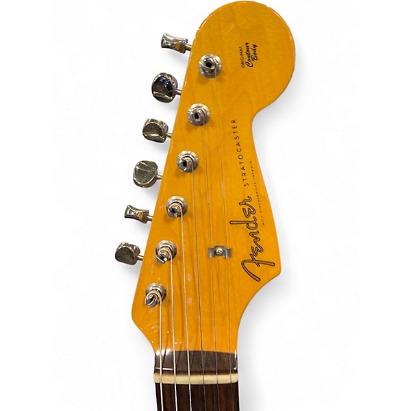 Used Fender TRADITIONAL 60'S STRAT BLUE SPARKLE Solid Body Electric Guitar