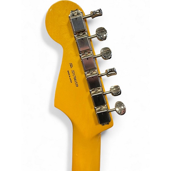 Used Fender TRADITIONAL 60'S STRAT BLUE SPARKLE Solid Body Electric Guitar