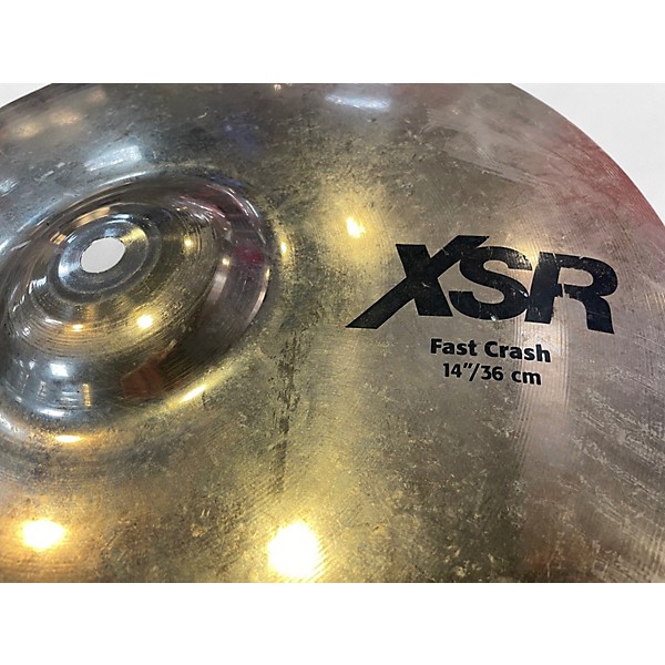Used SABIAN 14in XSR Fast Crash Cymbal