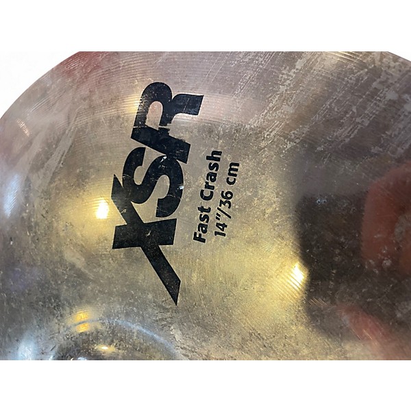 Used SABIAN 14in XSR Fast Crash Cymbal