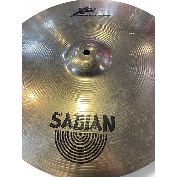 Used SABIAN 16in XS20 Medium Thin Crash Cymbal
