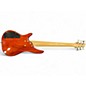 Used Carlo Robelli 6 string bass Orange Electric Bass Guitar