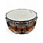 Used Pork Pie USA 6.5X14 Hybrid Maple/Aluminum Metallic Orange Drum