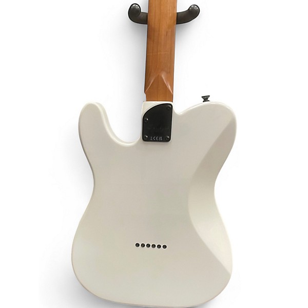 Used Squier Contemporary Telecaster HH White Solid Body Electric Guitar