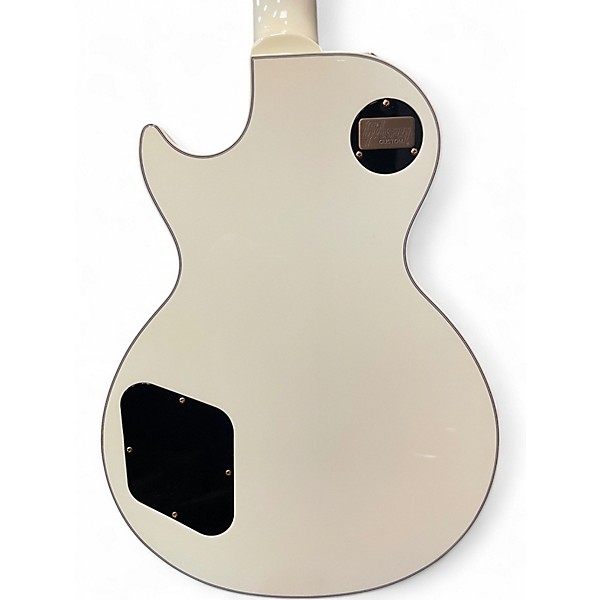 Used 2013 Gibson les paul custom Alpine White Solid Body Electric Guitar