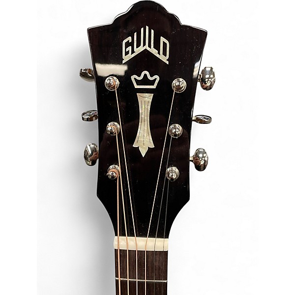 Used Guild om120 Mahogany Acoustic Guitar