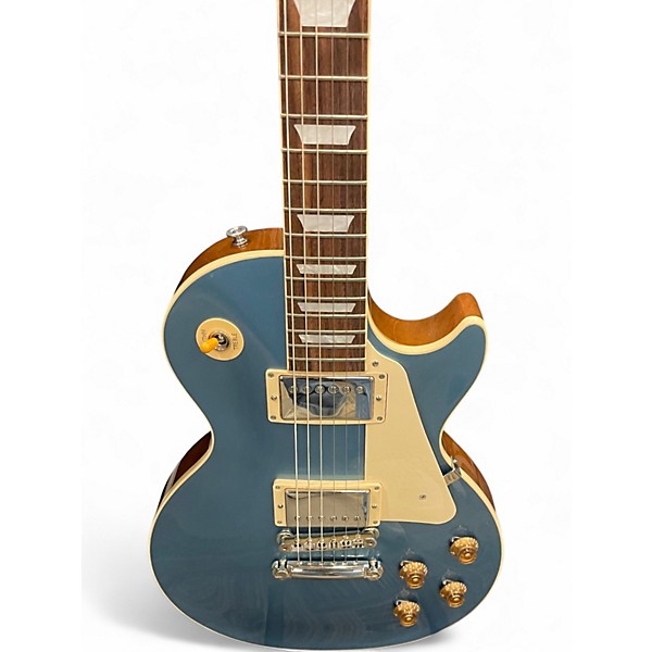 Used Gibson LES PAUL STANDARD 50S REISSUE Pelham Blue Solid Body Electric Guitar