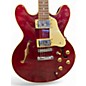 Used Jay Turser ES335 Style Cherry Hollow Body Electric Guitar