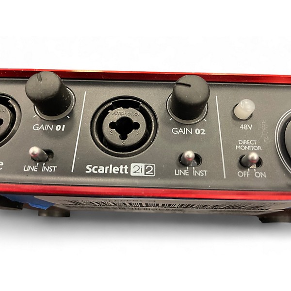 Used Focusrite Scarlett 2i2 Audio Interface