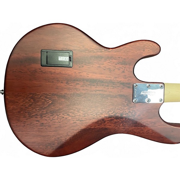 Used Sterling by Music Man Sub Series Stingray Natural Electric Bass Guitar