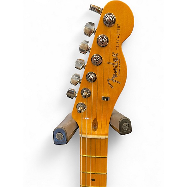 Used 2022 Fender American Professional II Telecaster Black Solid Body Electric Guitar