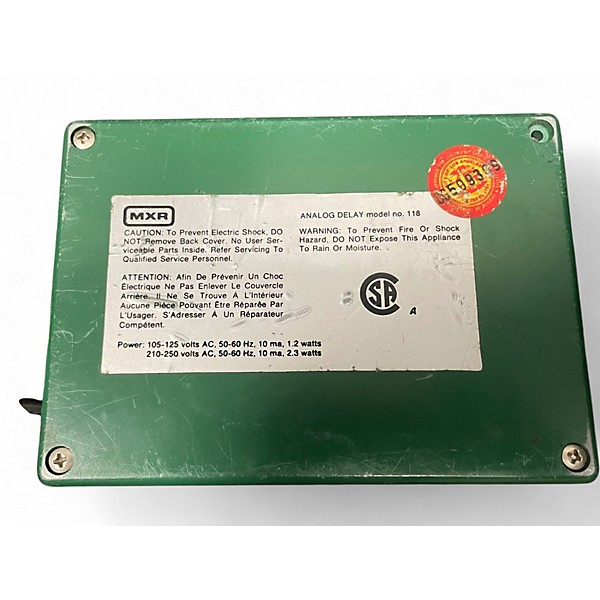 Used MXR ANALOG DELAY Effect Pedal