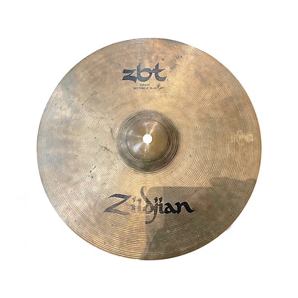 Used Zildjian 14in ZBT Hi Hat Pair Cymbal