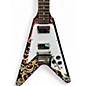Used Epiphone Jimi Hendrix Love Drops Flying V Ebony Solid Body Electric Guitar