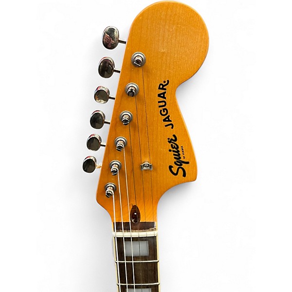 Used Squier CLASSIC VIBE 70'S JAGUAR Daphne Blue Solid Body Electric Guitar