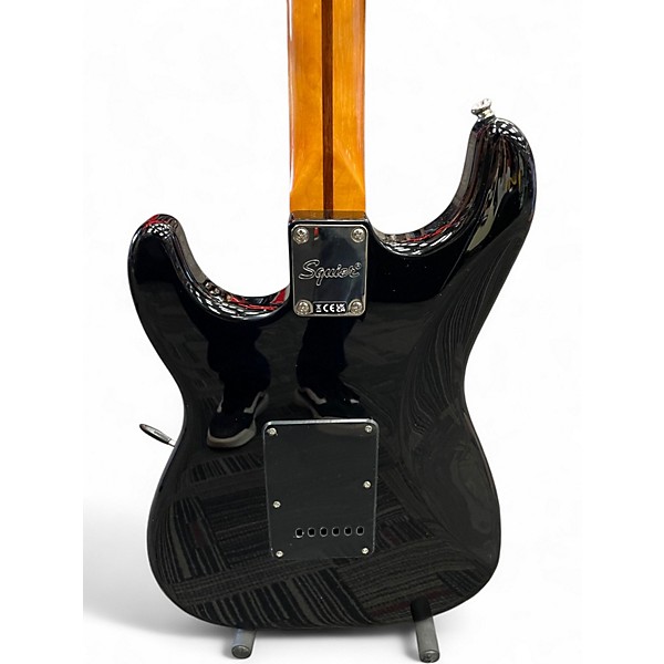 Used Squier CLASSIC VIBE 70'S STRATOCASTER HSS Black Solid Body Electric Guitar