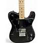 Used Squier Esquire Deluxe Black Sparkle Solid Body Electric Guitar