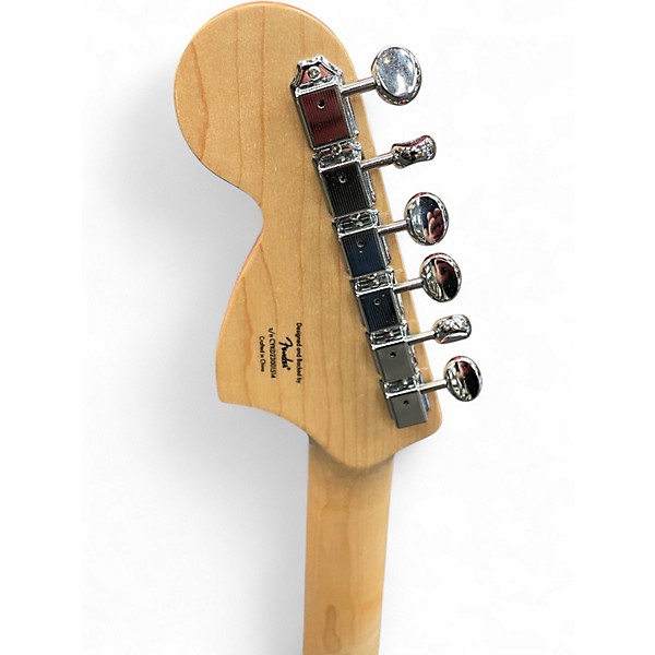 Used Squier Esquire Deluxe Black Sparkle Solid Body Electric Guitar