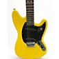Used Squier Sonic Mustang Laurel Fingerboard Graffiti Yellow Solid Body Electric Guitar